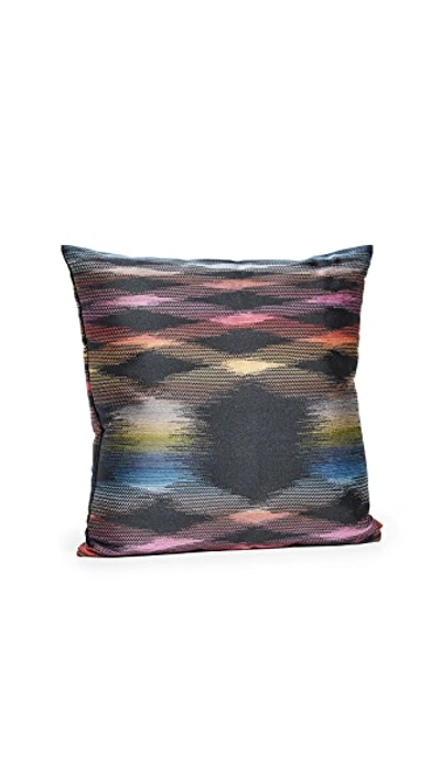 Shop Missoni Stoccarda Cushion In Multicolor