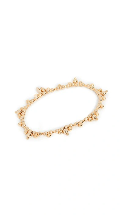 Shop Shashi Throne Bracelet In Gold