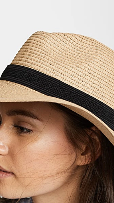 MADEWELL PACKABLE MESA STRAW HAT 