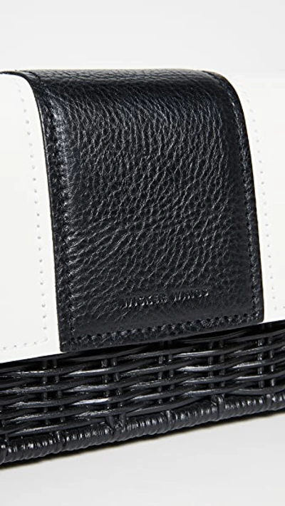 Shop Wicker Wings Tao Belt Bag In Black/white