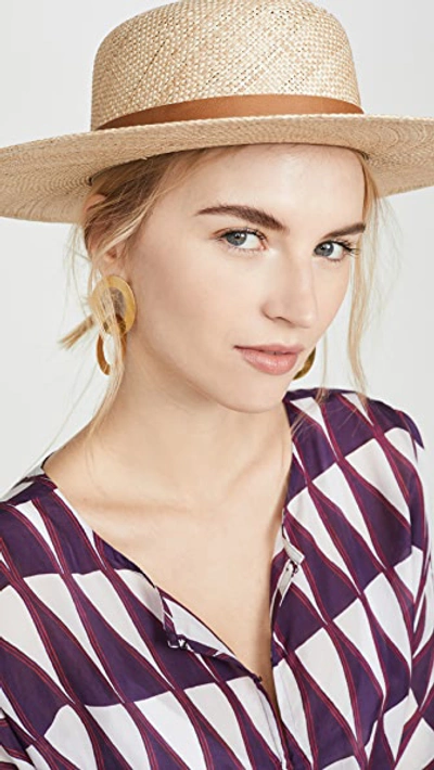 Shop Janessa Leone Kerry Hat In Natural