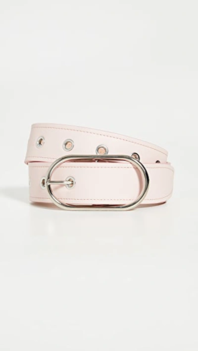 Shop Acne Studios Masculine Large Belt In Pale Pink