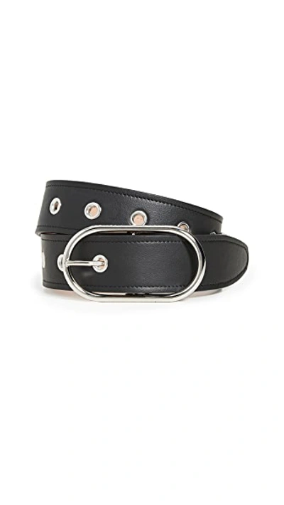 Shop Acne Studios Masculine Large Belt In Black