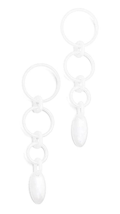 Shop Cult Gaia Odette Earrings In Pearl