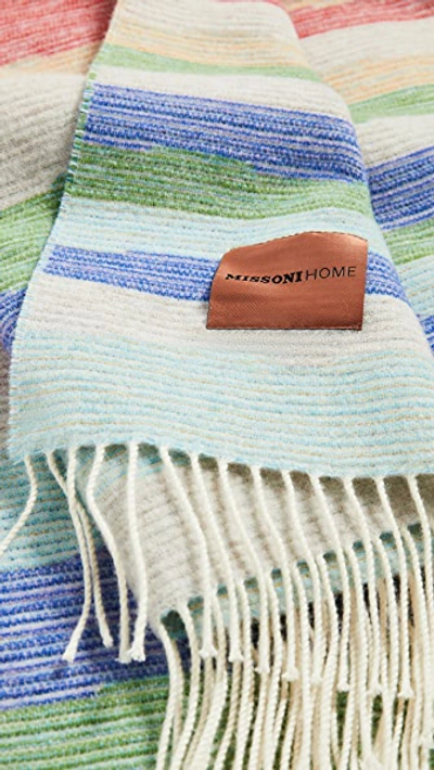 Shop Missoni Wesley Throw Blanket In Multicolor