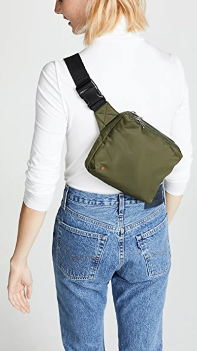 Shop State Webster Fanny Pack In Olive