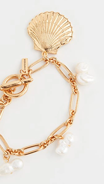 Shop Jennifer Behr Sal Bracelet In Gold