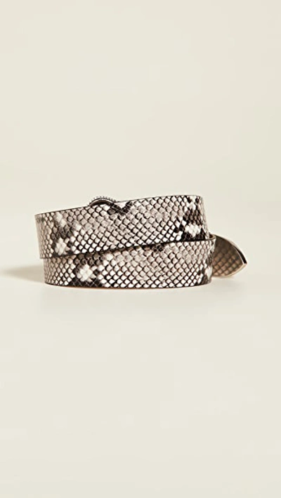 B low The Belt Vilain Python Belt ModeSens