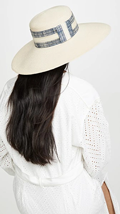 Shop Eugenia Kim Loulou Hat In Ivory