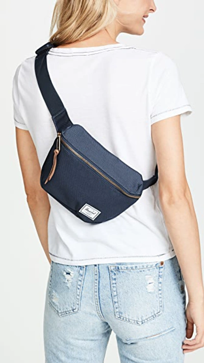 Shop Herschel Supply Co. Fifteen Fanny Pack In Navy