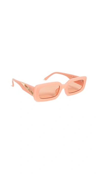 Shop Poppy Lissiman Marteeni Sunglasses In Melon