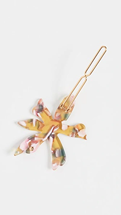 Shop Lele Sadoughi Lily Clip In Amber Confetti