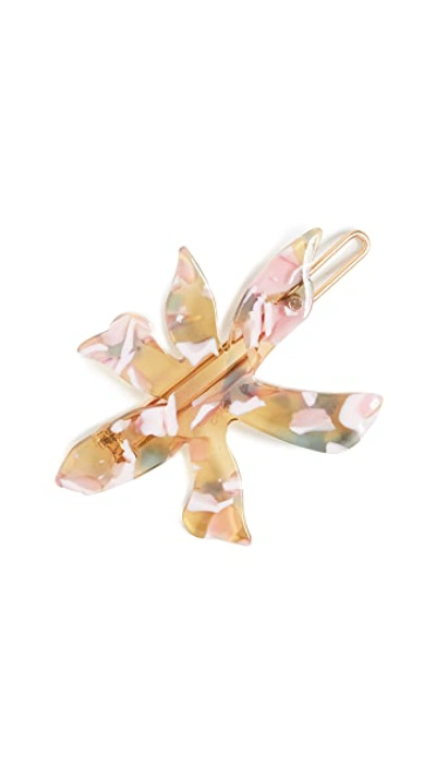 Shop Lele Sadoughi Lily Clip In Amber Confetti