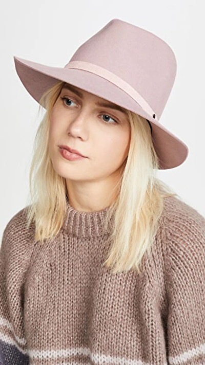 Shop Rag & Bone Floppy Brim Fedora In Light Pink