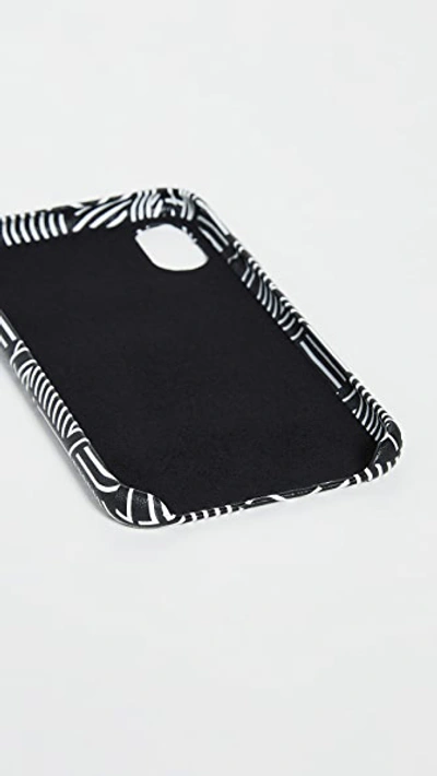 Off-white Graphic Logo Print Iphone Xs Max Case In Black