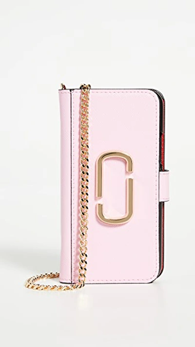 Shop The Marc Jacobs Iphone 11 Pro Case In Powder Pink Multi