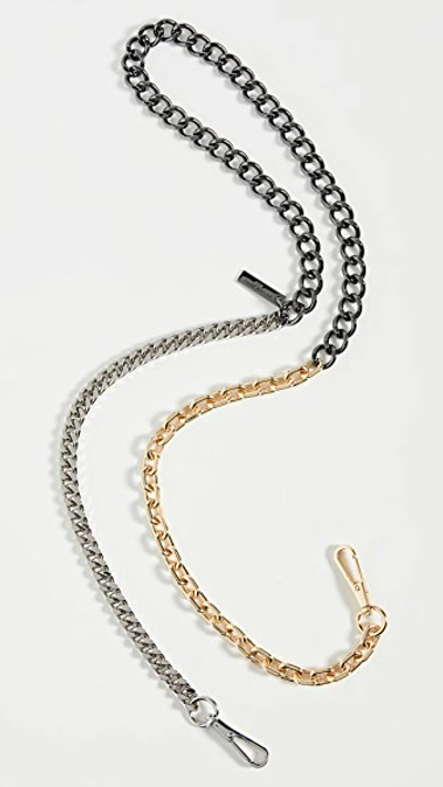 Shop The Marc Jacobs Chain Shoulder Strap In Multi
