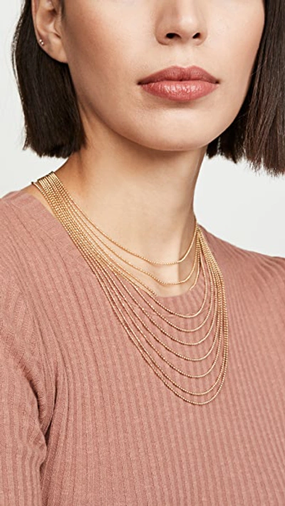 Shop Gas Bijoux Romeo Collier Necklace In Metal