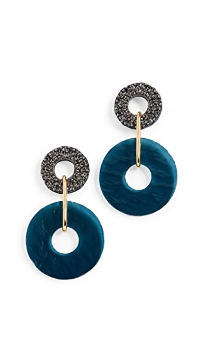 Shop Lizzie Fortunato Indigo Earrings