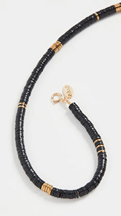 Shop Maison Monik Nico Necklace In Black