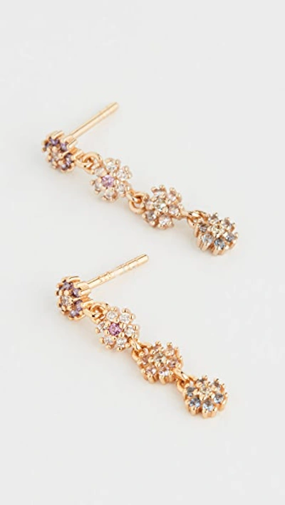 Shop Baublebar Flor Earrings In Multi/gold