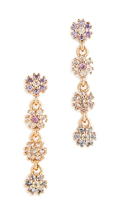 Shop Baublebar Flor Earrings In Multi/gold