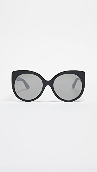 gucci 54mm cat eye sunglasses