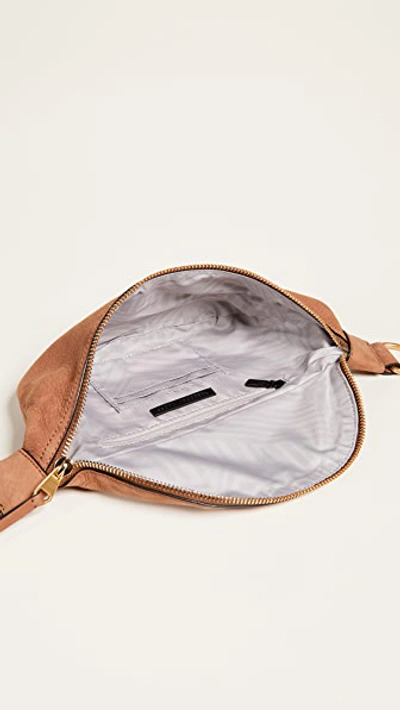Shop Rebecca Minkoff Bree Belt Bag In Almond