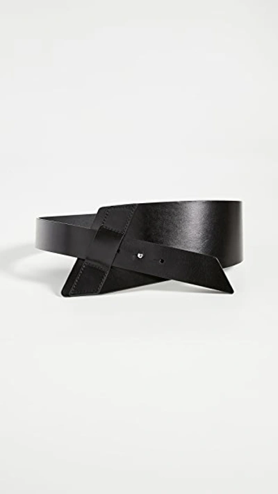 Shop Iro Samourai Belt In Black