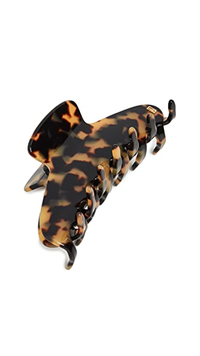 Alexandre De Paris Large Jaw Clip In Tokyo Tortoise