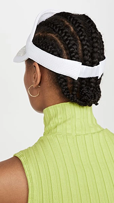 Shop Eugenia Kim Vicky Visor In White