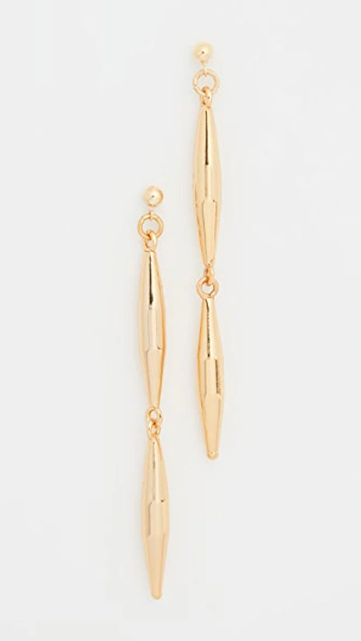 Shop Tohum Helia Earrings In Gold