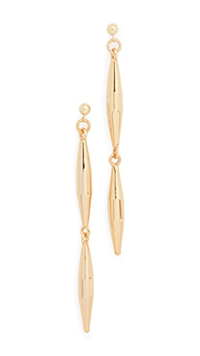 Shop Tohum Helia Earrings In Gold