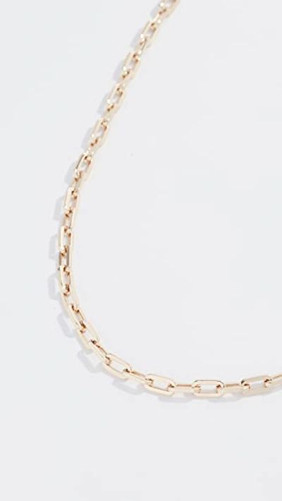 Shop Ariel Gordon Jewelry 14k Classic Link Necklace In Yellow Gold