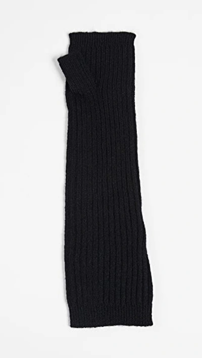 Shop Hat Attack Cashmere Armwarmers In Black