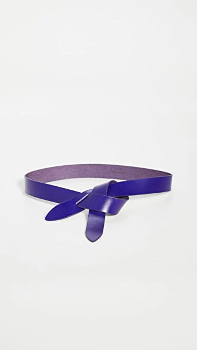 Shop Isabel Marant Lecce Belt In Purple