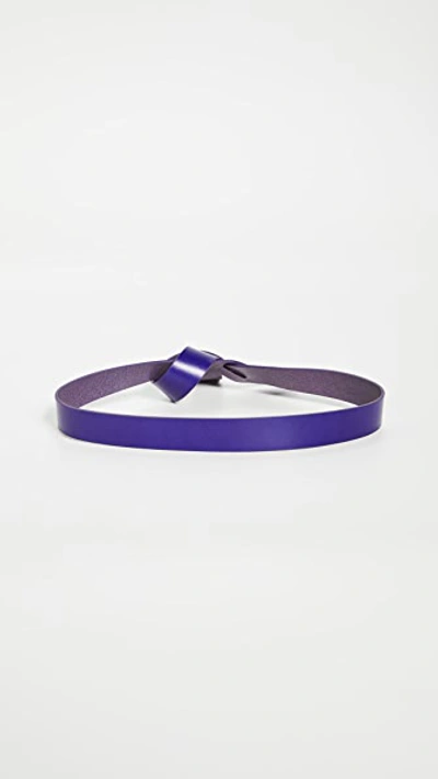 Shop Isabel Marant Lecce Belt In Purple