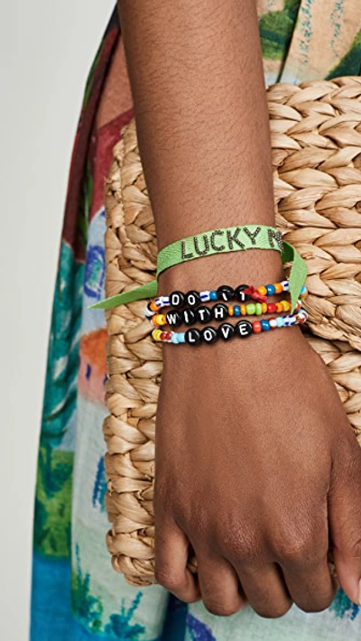 Shop Roxanne Assoulin Camp Bracelets - Do It With Love In Multi