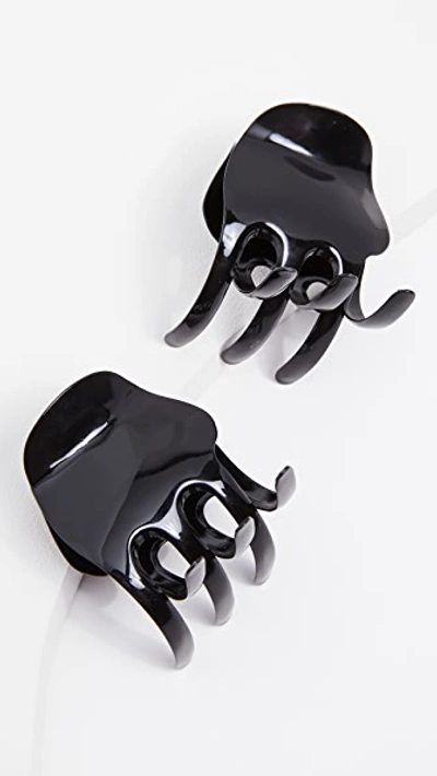Shop Kitsch Xl Claw Clip Set In Black