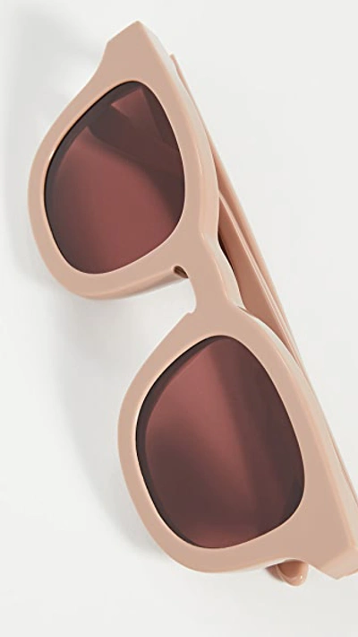 Shop Thierry Lasry Monopoly Sunglasses In Tan