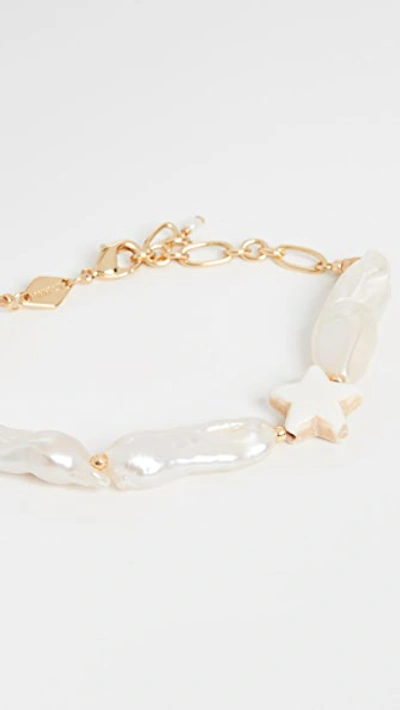 Shop Anni Lu Dolores Bracelet In Gold