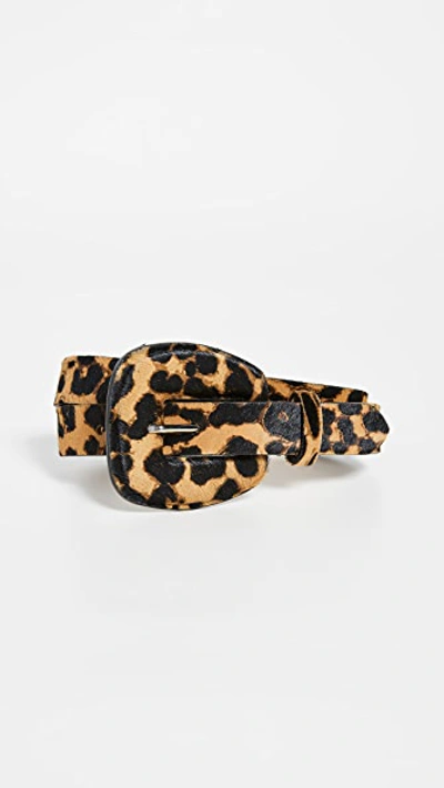 Shop Veronica Beard Elsy Belt In Leopard