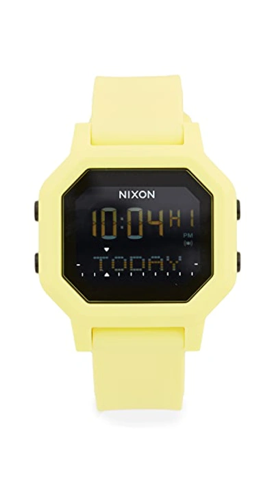 Shop Nixon The Siren 38mm Watch In Citrus