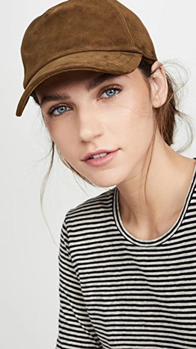 Shop Isabel Marant Tyron Hat In Khaki