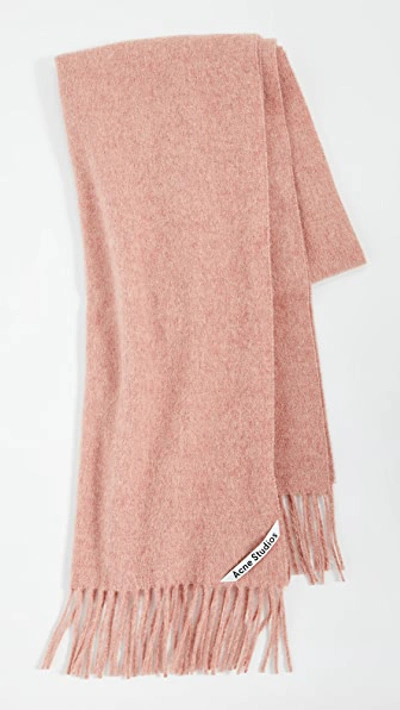 Shop Acne Studios Canada New Scarf In Rose Melange