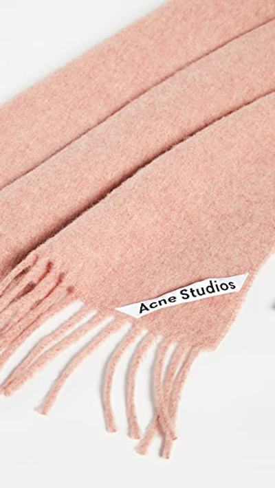 Shop Acne Studios Canada New Scarf In Rose Melange