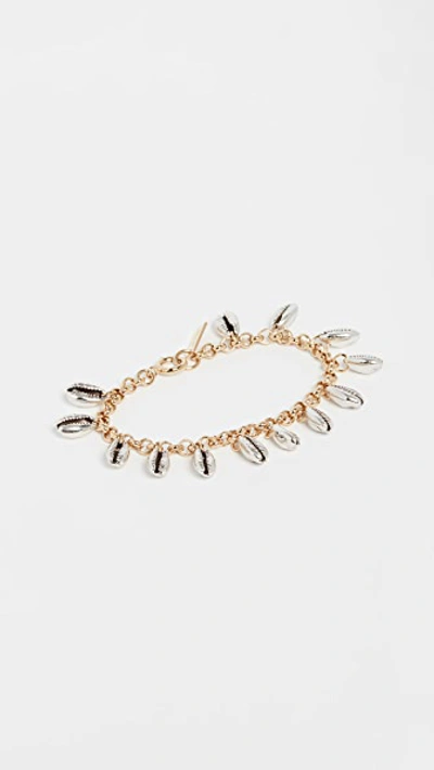 Shop Isabel Marant Amer Bracelet In Silver