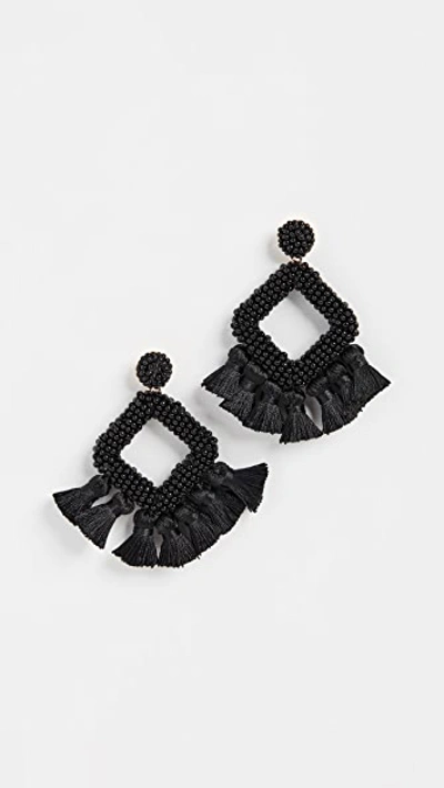 Shop Baublebar Mini Laniyah Drop Earrings In Black/gold