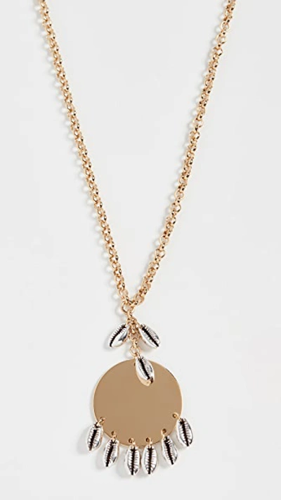 Shop Isabel Marant Amer Necklace In Silver