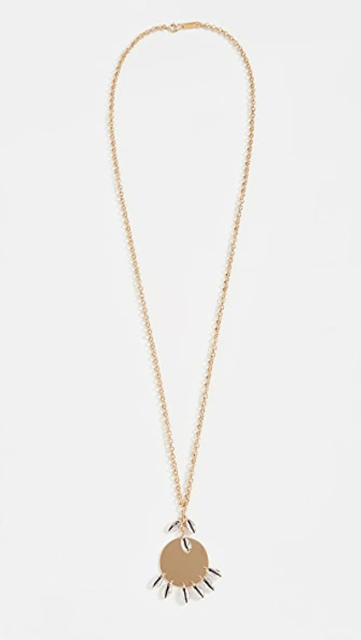 Shop Isabel Marant Amer Necklace In Silver